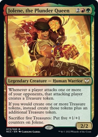 Jolene the Plunder Queen Commander: Streets of New Capenna Magic card