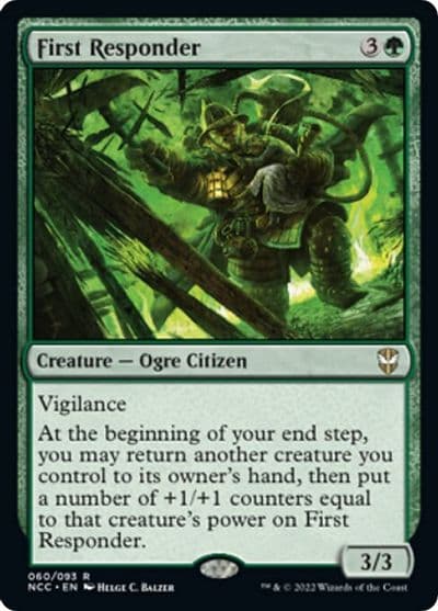 First Responder Commander: Streets of New Capenna Magic card