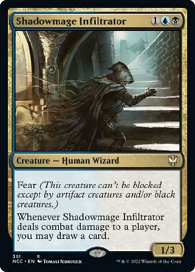 Shadowmage Infiltrator Commander: Streets of New Capenna Magic card