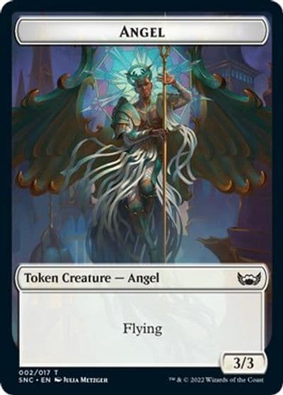 Angel Token Streets of New Capenna Magic card