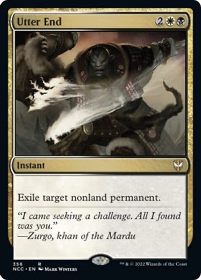 Utter End Commander: Streets of New Capenna Magic card
