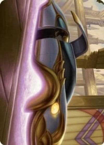 Mysterious Limousine Art Card Art Series: Streets of New Capenna Magic card