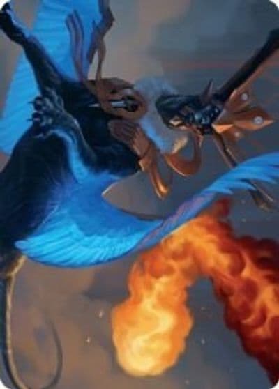 Disdainful Stroke Art Card Art Series: Streets of New Capenna Magic card