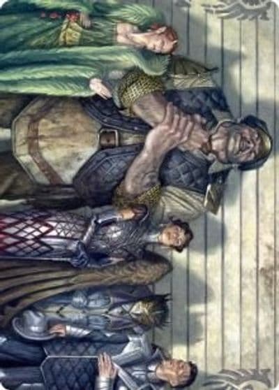 Rogues Gallery Art Card Art Series: Streets of New Capenna Magic card