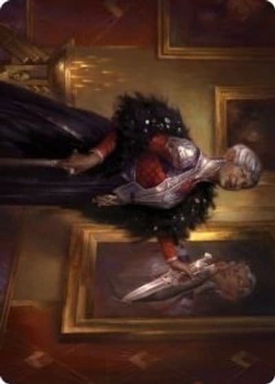 Evelyn the Covetous Art Card Art Series: Streets of New Capenna Magic card