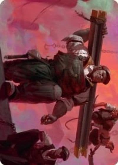 The Beamtown Bullies Art Card Art Series: Streets of New Capenna Magic card