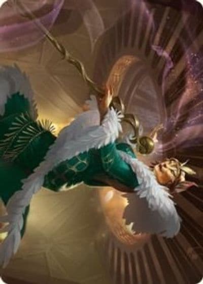 Kitt Kanto Mayhem Diva Art Card Art Series: Streets of New Capenna Magic card