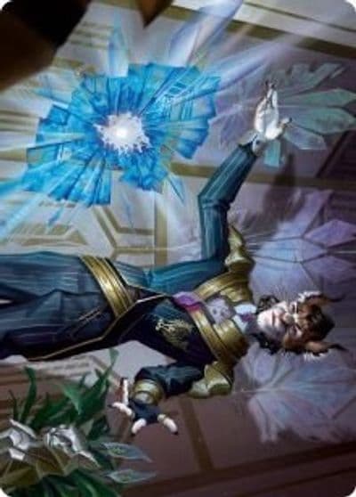 Kros Defense Contractor Art Card Art Series: Streets of New Capenna Magic card