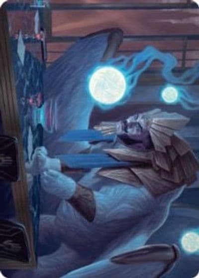 Tivit Seller of Secrets Art Card Art Series: Streets of New Capenna Magic card