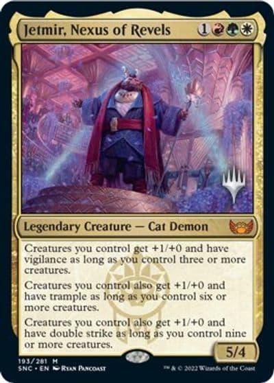 Jetmir Nexus of Revels Promo Pack: Streets of New Capenna Magic card