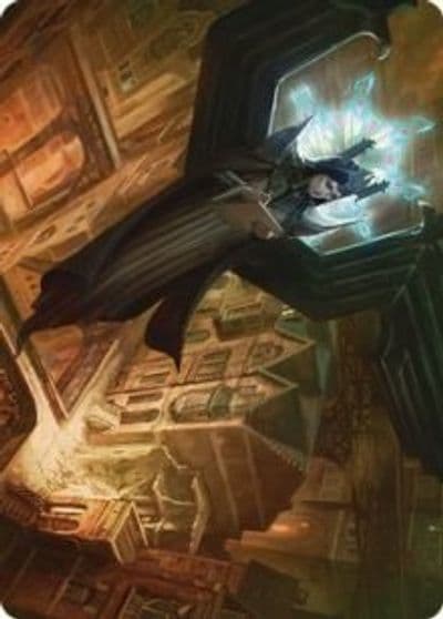 Angelic Sleuth Art Card Art Series: Streets of New Capenna Magic card