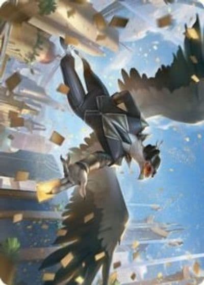 Skyboon Evangelist Art Card Art Series: Streets of New Capenna Magic card