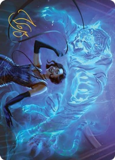 Extravagant Replication Art Card Gold Stamped Signature Art Series: Streets of New Capenna Magic card