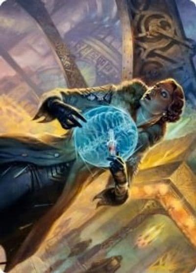 Writ of Return Art Card Art Series: Streets of New Capenna Magic card