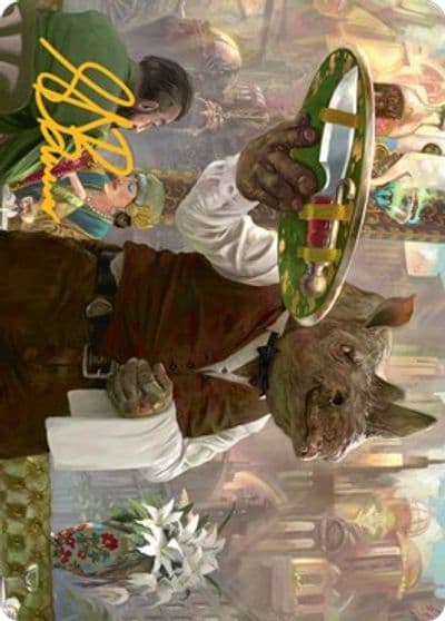 Killer Service Art Card Gold Stamped Signature Art Series: Streets of New Capenna Magic card