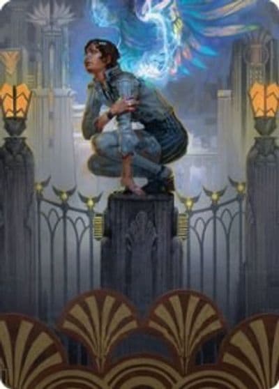 Giada Font of Hope Art Card 65 81 Art Series: Streets of New Capenna Magic card