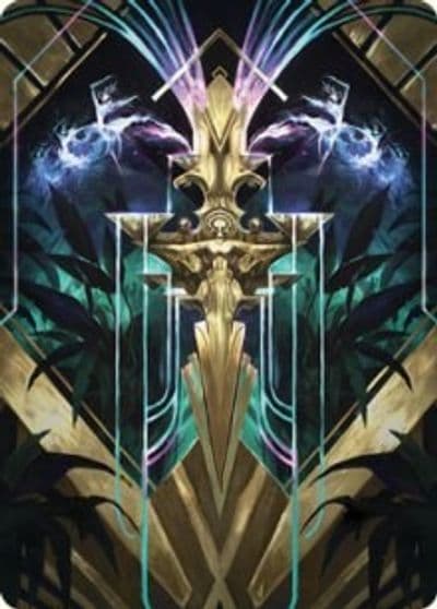 Halo Fountain Art Card Art Series: Streets of New Capenna Magic card