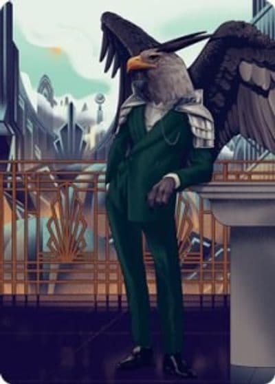 Falco Spara Pactweaver Art Card 67 81 Art Series: Streets of New Capenna Magic card
