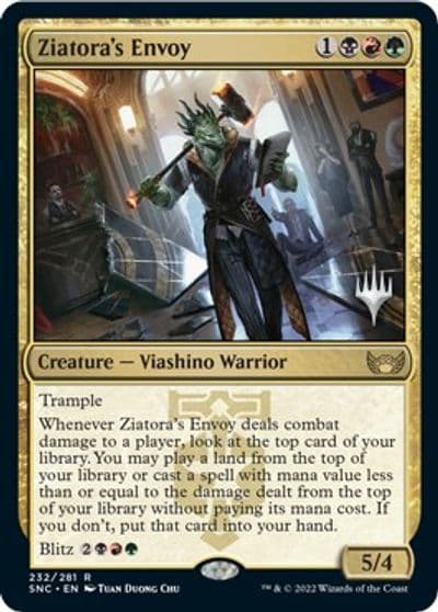 Ziatoras Envoy Promo Pack: Streets of New Capenna Magic card