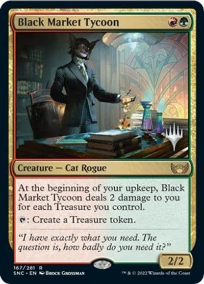 Black Market Tycoon Promo Pack: Streets of New Capenna Magic card