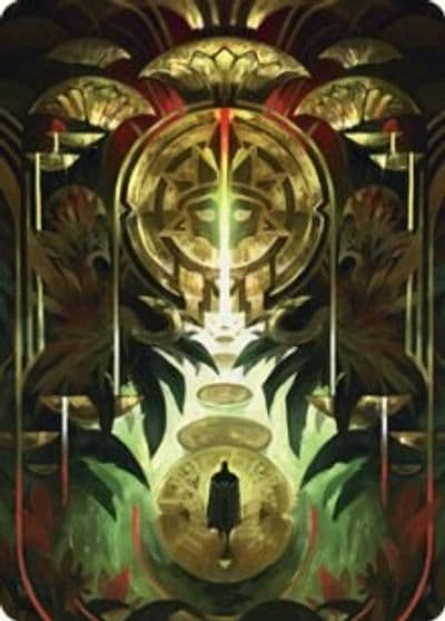 Jetmirs Garden Art Card 76 81 Art Series: Streets of New Capenna Magic card