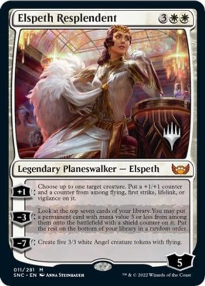 Elspeth Resplendent Promo Pack: Streets of New Capenna Magic card
