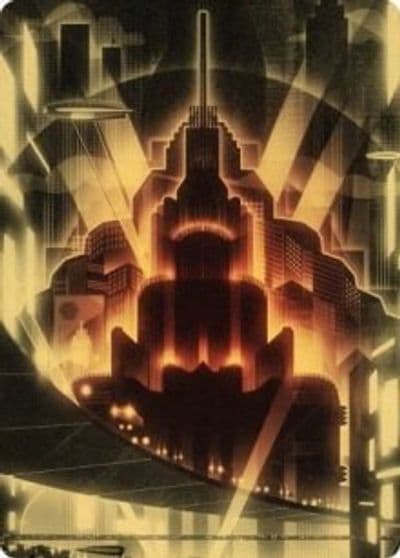 Plains Art Card Art Series: Streets of New Capenna Magic card