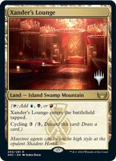 Xanders Lounge Promo Pack: Streets of New Capenna Magic card