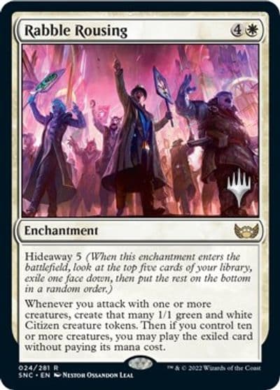Rabble Rousing Promo Pack: Streets of New Capenna Magic card