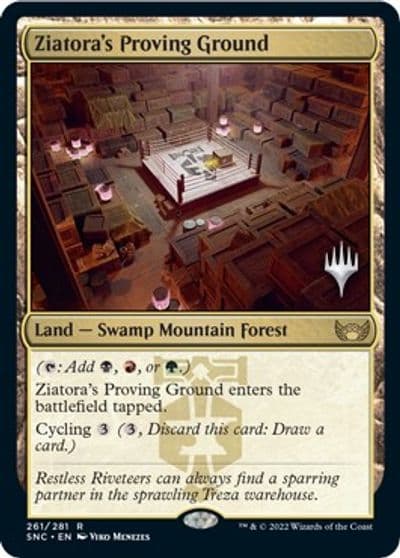 Ziatoras Proving Ground Promo Pack: Streets of New Capenna Magic card