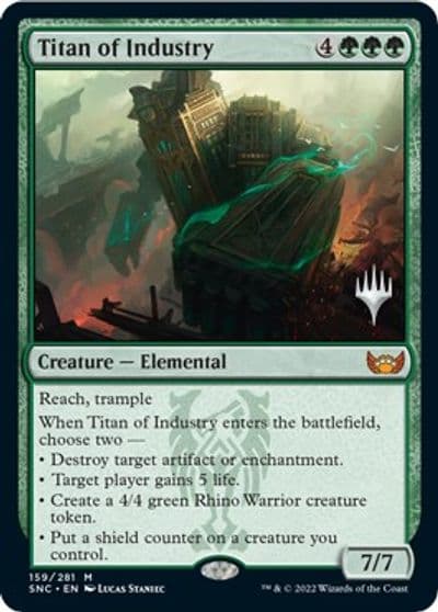 Titan of Industry Promo Pack: Streets of New Capenna Magic card