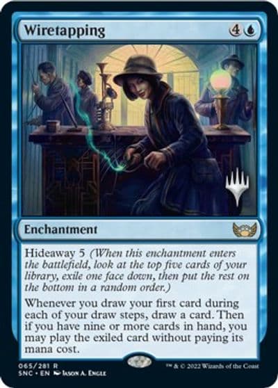 Wiretapping Promo Pack: Streets of New Capenna Magic card