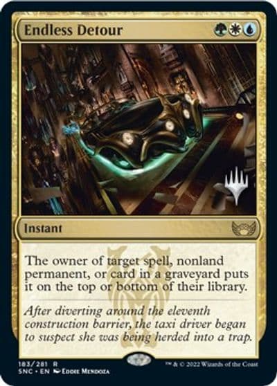 Endless Detour Promo Pack: Streets of New Capenna Magic card
