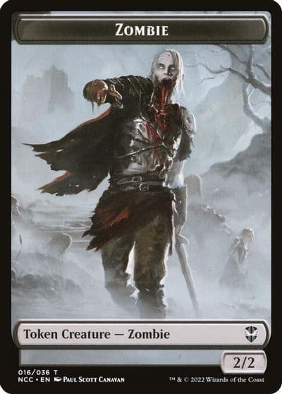 Zombie Drake Double Sided Token Commander: Streets of New Capenna Magic card