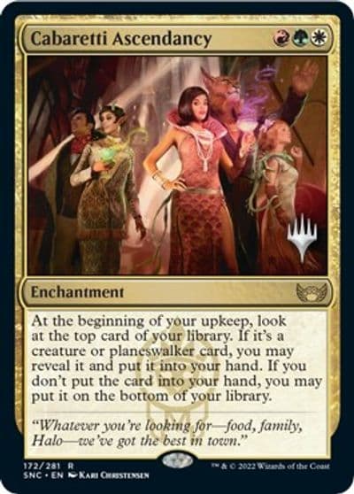 Cabaretti Ascendancy Promo Pack: Streets of New Capenna Magic card