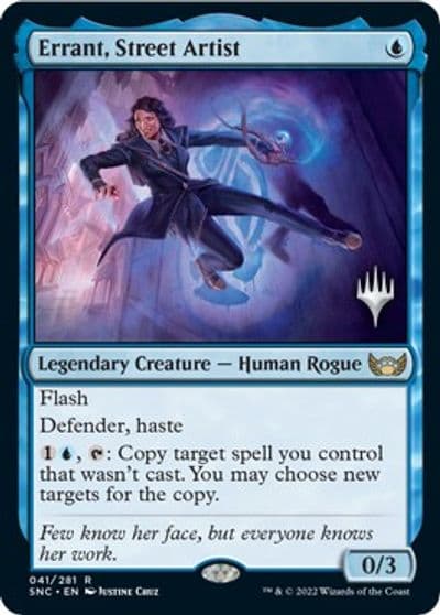 Errant Street Artist Promo Pack: Streets of New Capenna Magic card