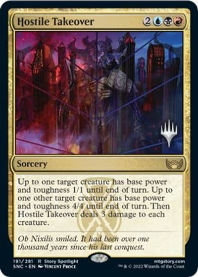 Hostile Takeover Promo Pack: Streets of New Capenna Magic card