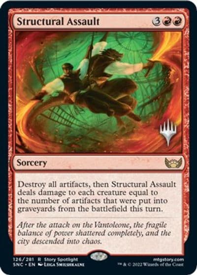 Structural Assault Promo Pack: Streets of New Capenna Magic card