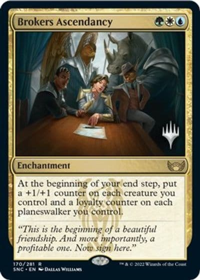 Brokers Ascendancy Promo Pack: Streets of New Capenna Magic card