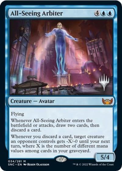 All Seeing Arbiter Promo Pack: Streets of New Capenna Magic card