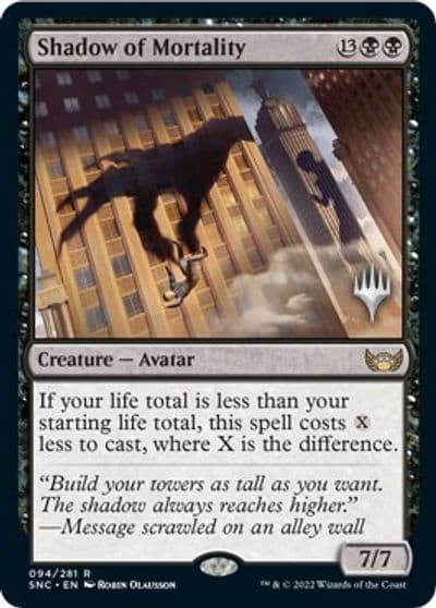 Shadow of Mortality Promo Pack: Streets of New Capenna Magic card