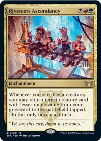 Riveteers Ascendancy Promo Pack: Streets of New Capenna Magic card