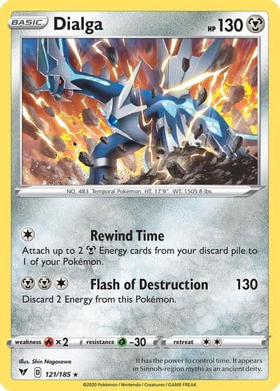 Dialga Deck Exclusives Pokemon card