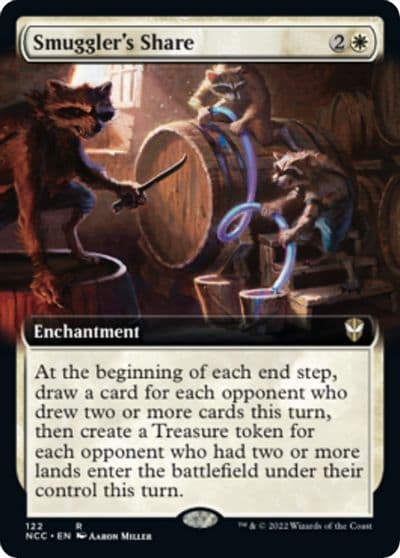 Smugglers Share Extended Art Commander: Streets of New Capenna Magic card