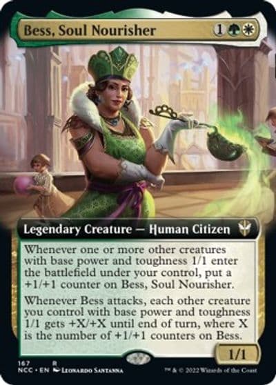 Bess Soul Nourisher Extended Art Commander: Streets of New Capenna Magic card