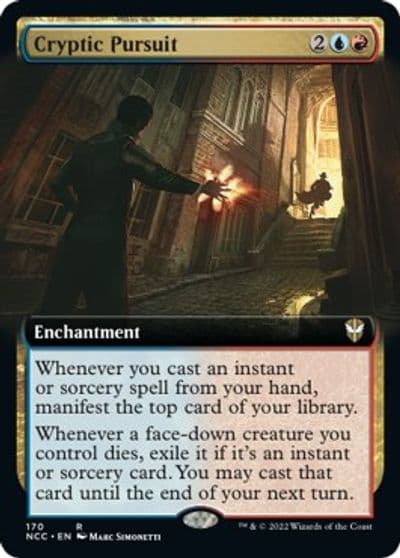 Cryptic Pursuit Extended Art Commander: Streets of New Capenna Magic card