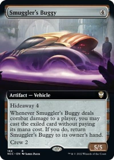 Smugglers Buggy Extended Art Commander: Streets of New Capenna Magic card