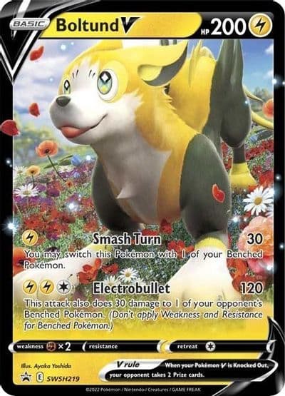 Boltund V - SWSH219 SWSH: Sword & Shield Promo Cards Pokemon card