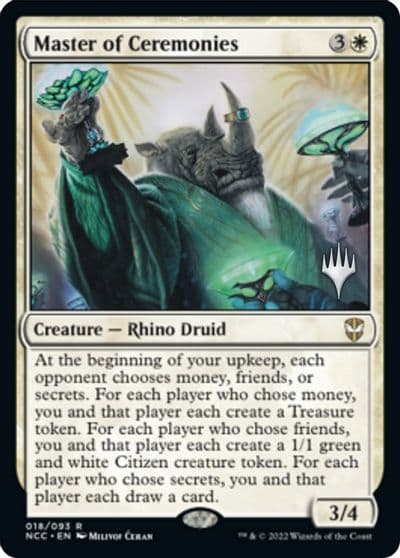 Master of Ceremonies Promo Pack: Streets of New Capenna Magic card