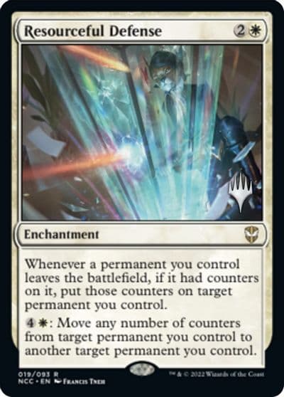 Resourceful Defense Promo Pack: Streets of New Capenna Magic card
